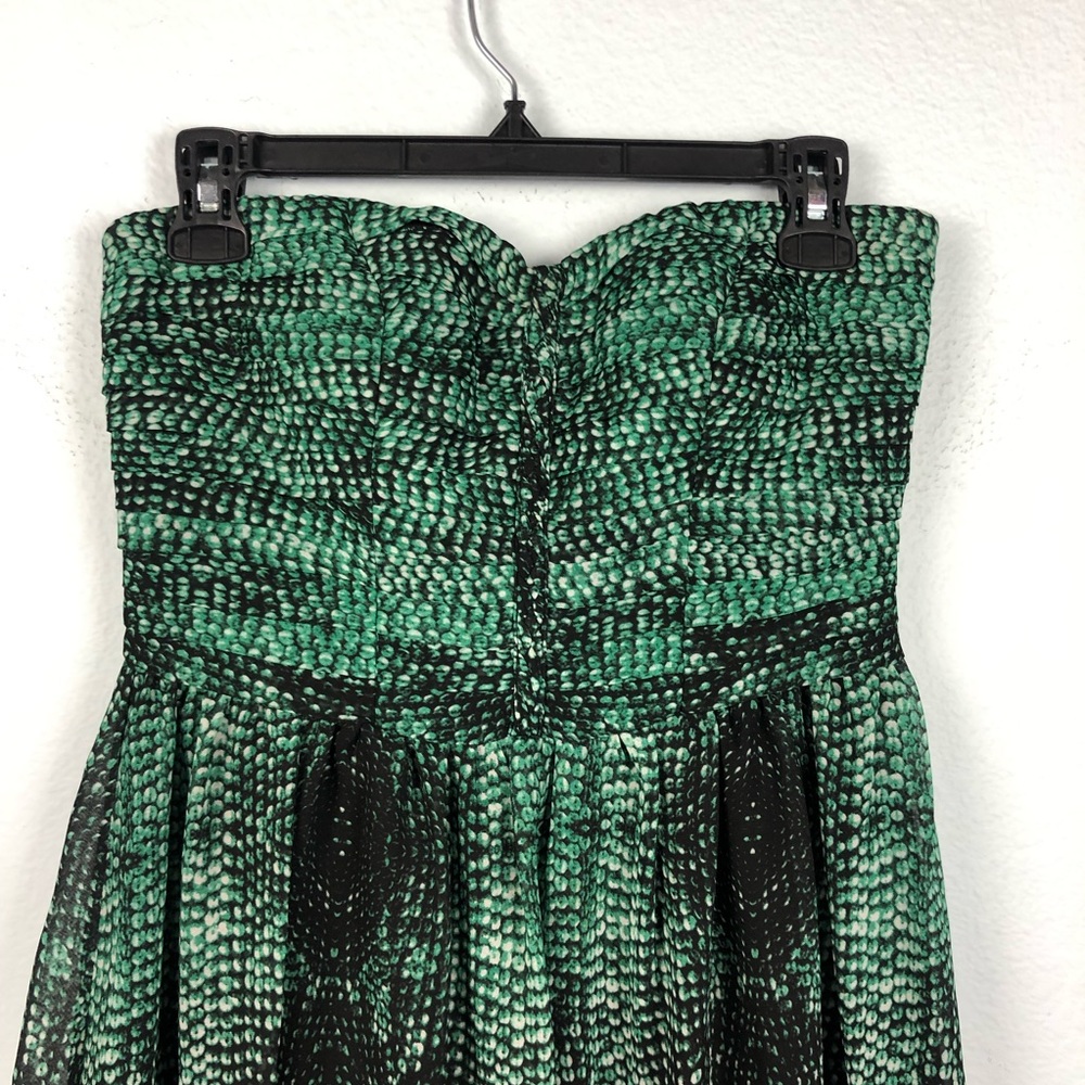 Anthro Moulinette Soeurs Vernalis green maxi dress - Picture 4 of 8